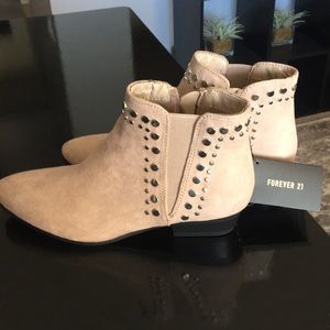 Tan Booties